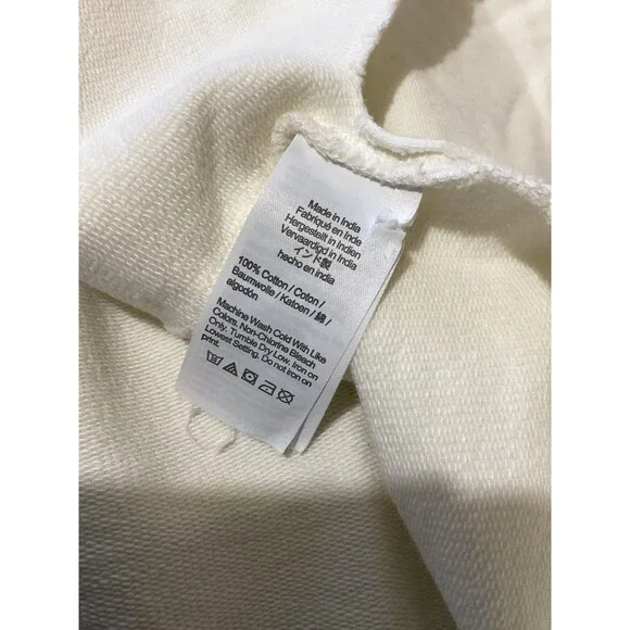 J. Crew Rainbow Striped Crewneck Cotton Sweater S - Picture 8 of 8